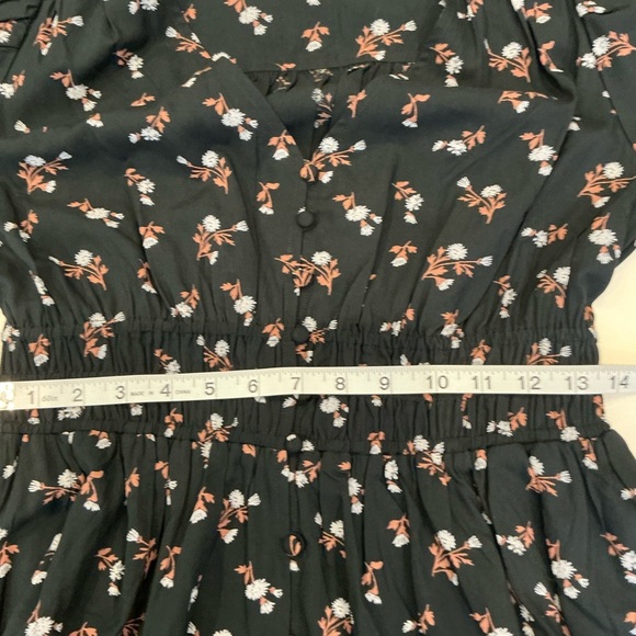 Madewell Petite Challis Sophia Mini Dress is Woodland Floral Size Small - Picture 12 of 15